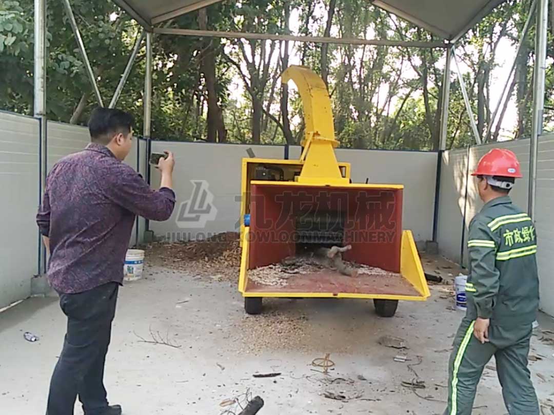 深圳園林樹(shù)枝粉碎機